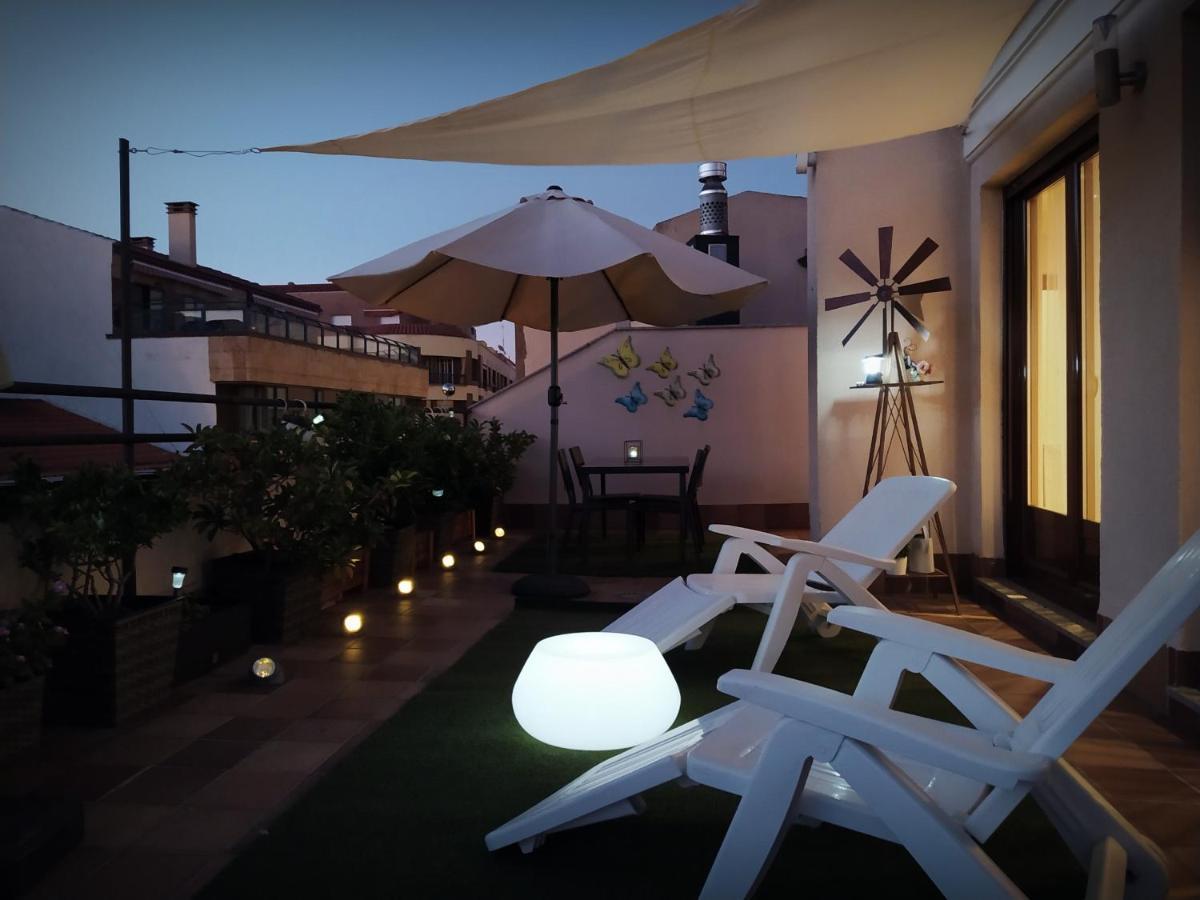 Atico Pta Zamora Larga Estancia Salamanca Bagian luar foto